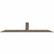 Ekena Millwork Portland Smooth Timber Gable Bracket, Douglas Fir, 96"W x 24"H x 1 1/2"D x 5 1/2"F, 6/12 Pitch GBW096X24X0206POR00SDF - alternate 3